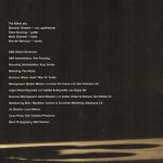 The Killers - CD Back Cover